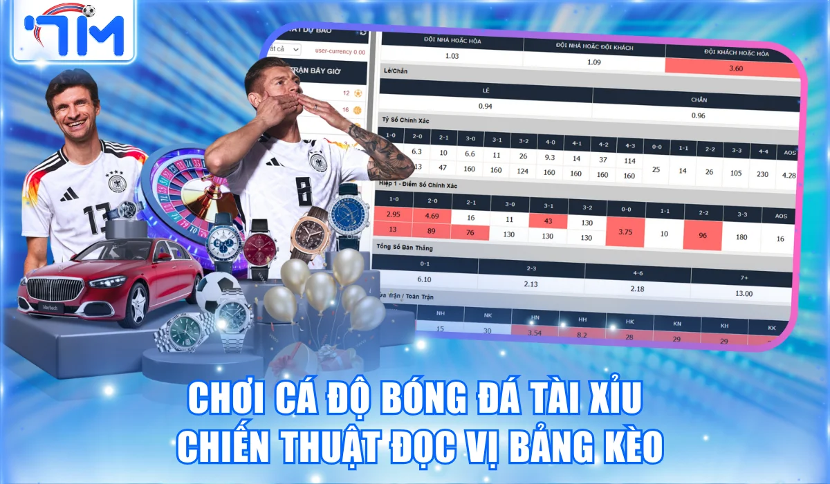 Chơi Cá Độ Bóng Đá Tài Xỉu | Chiến Thuật Đọc Vị Bảng Kèo