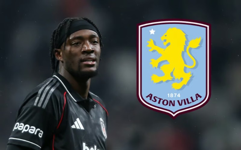 Abraham sẽ khoác áo Aston Villa tại Ngoại hạng Anh